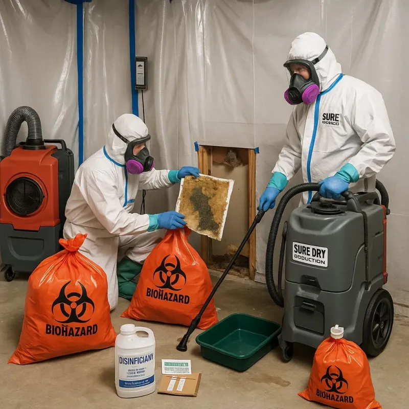 Contaminated Water Handling Protocols process in Defiance County, OH