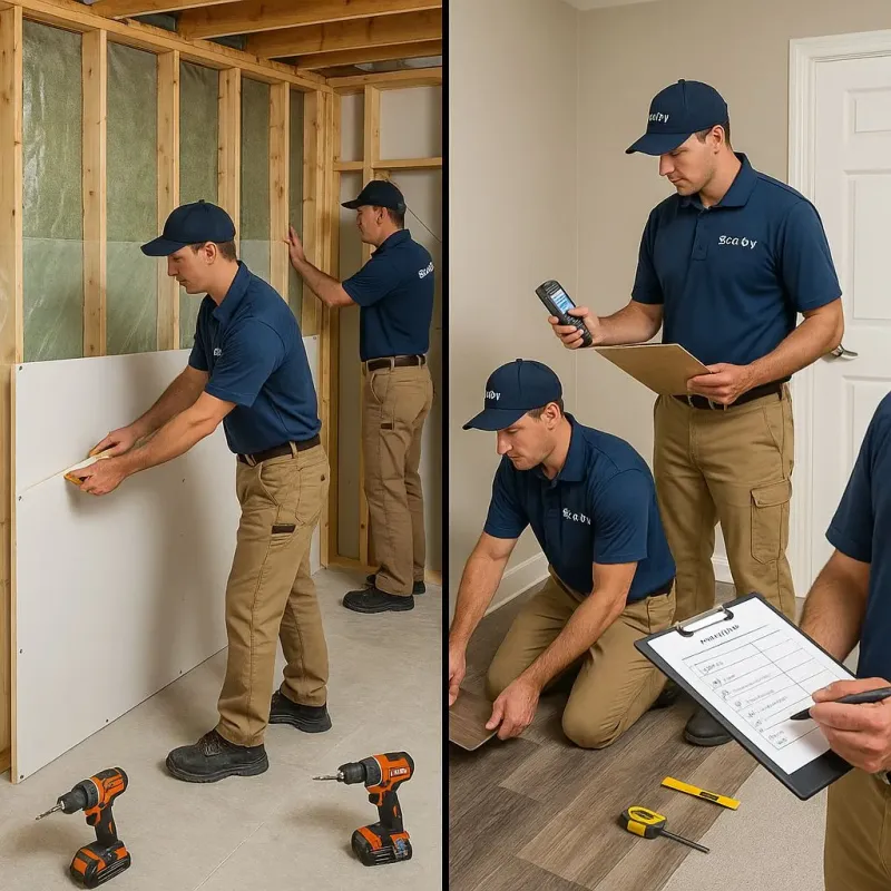 Repairs and Reconstruction process in Defiance County, OH